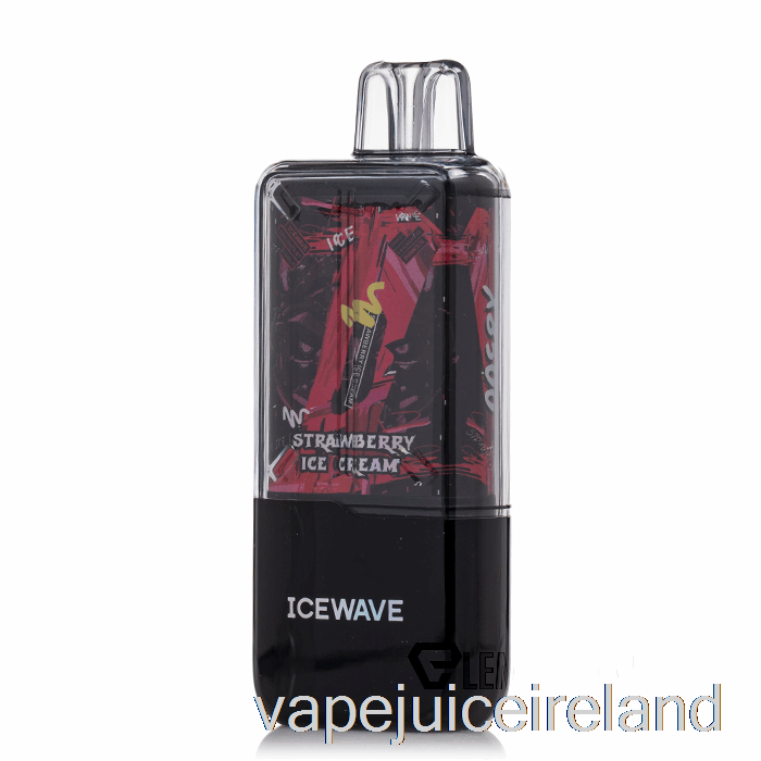 Vape Flavours ICEWAVE X8500 Disposable Strawberry Ice Cream